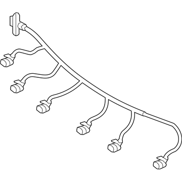 Mercedes-Benz 156-540-20-00 Wire Harness