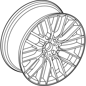 Mercedes-Benz 223-401-38-00-7X23 Wheel