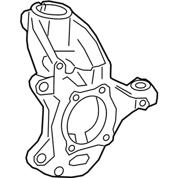 2020 Mercedes-Benz A35 AMG Steering Knuckle - 177-332-14-00