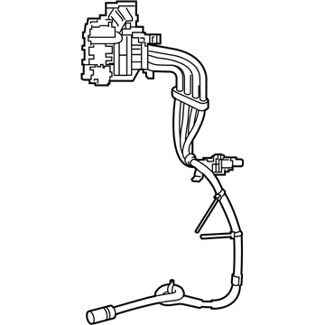 Mercedes-Benz 222-540-79-12 Wire Harness