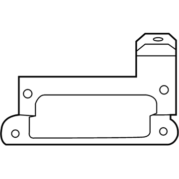 Mercedes-Benz 212-540-63-40 Control Module Bracket