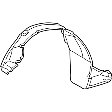 Mercedes-Benz 170-698-01-30 Fender Liner