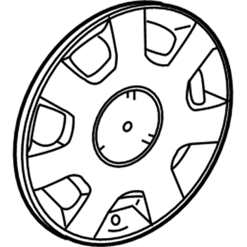 Mercedes-Benz 204-400-03-25 Wheel Cover