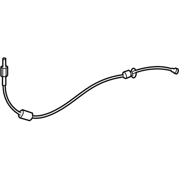 Mercedes-Benz C300 Door Latch Cable - 204-760-10-04