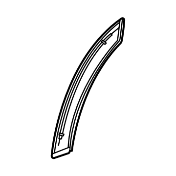 Mercedes-Benz 247-730-27-02 Wheel Opening Molding