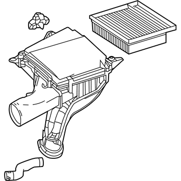 Mercedes-Benz 279-090-30-01 Air Cleaner Assembly