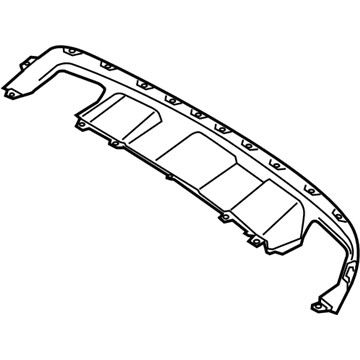 Mercedes-Benz 204-885-74-23-7F24 Under Cover