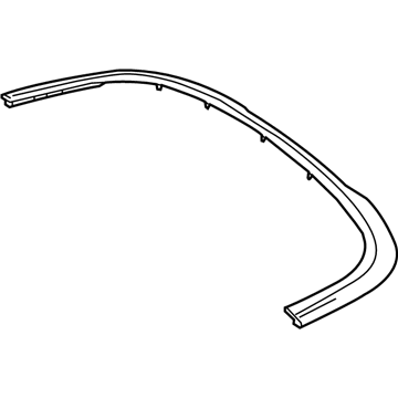 Mercedes-Benz 217-750-26-00 Trim Molding