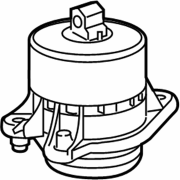 2014 Mercedes-Benz S550 Engine Mount - 222-240-78-17