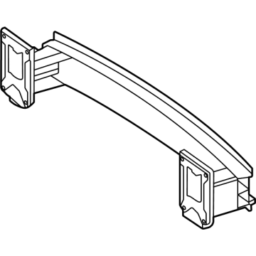 Mercedes-Benz 167-610-01-04 Impact Bar