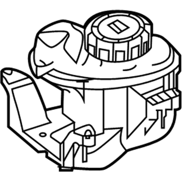 2016 Mercedes-Benz S550 Coolant Reservoir - 278-200-03-85