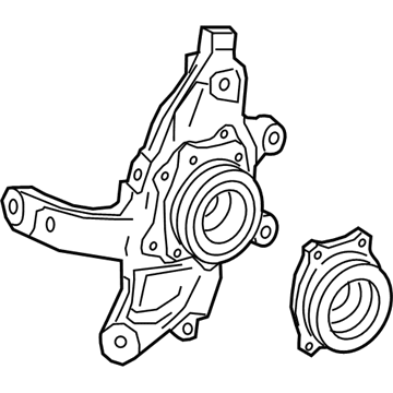 Mercedes-Benz S65 AMG Steering Knuckle - 222-350-10-41