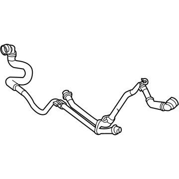 2023 Mercedes-Benz GLS580 Oil Cooler Hose - 167-501-89-02