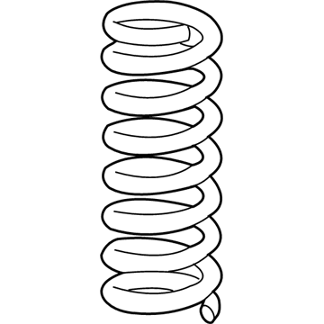 2007 Mercedes-Benz SLK350 Coil Springs - 202-324-25-04