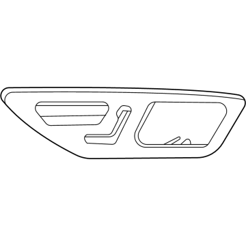 Mercedes-Benz 206-680-03-05 Trim Bezel