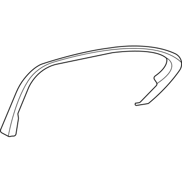 Mercedes-Benz 254-737-02-00-9051 Window Trim