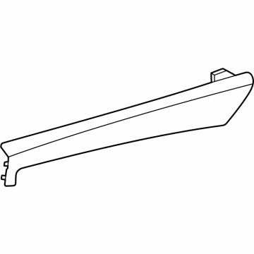 Mercedes-Benz 254-730-29-01-9K82 Upper Trim