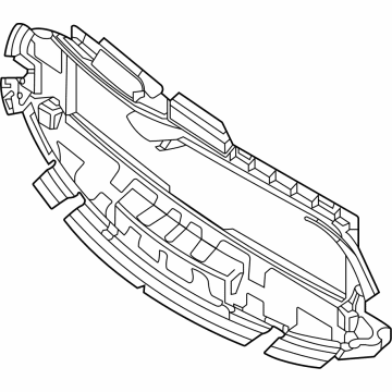 Mercedes-Benz 247-885-01-07 Upper Baffle