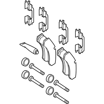 Mercedes-Benz Sprinter 2500 Brake Pad Set - 906-421-16-00