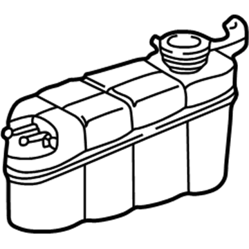 Mercedes-Benz 220-500-01-49 Expansion Tank