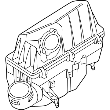 Mercedes-Benz 602-090-25-01 Air Cleaner Assembly