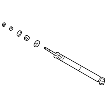 Mercedes-Benz C280 Shock Absorber - 202-320-08-30