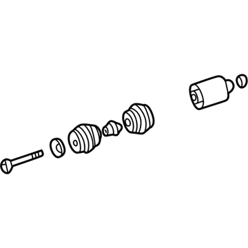 2001 Mercedes-Benz SLK230 Axle Support Bushings - 170-330-00-75