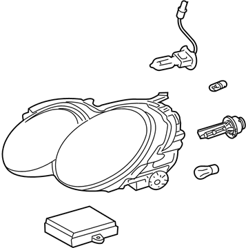 Mercedes-Benz 230-820-36-59-64 Composite Assembly