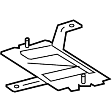 Mercedes-Benz 164-820-05-14 Control Module Bracket