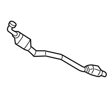 2004 Mercedes-Benz E500 Catalytic Converter - 211-490-09-19-80