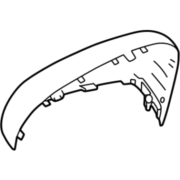 Mercedes-Benz 099-811-74-00-9197 MIRROR SHELL