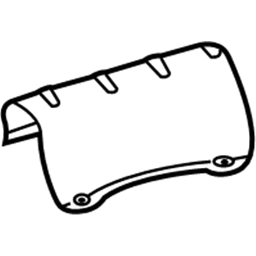 Mercedes-Benz 215-682-04-71 Heat Shield