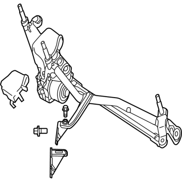 2020 Mercedes-Benz GLC63 AMG S Wiper Linkage - 253-820-97-00