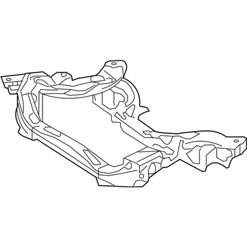 Mercedes-Benz E63 AMG Axle Beam - 204-628-10-57