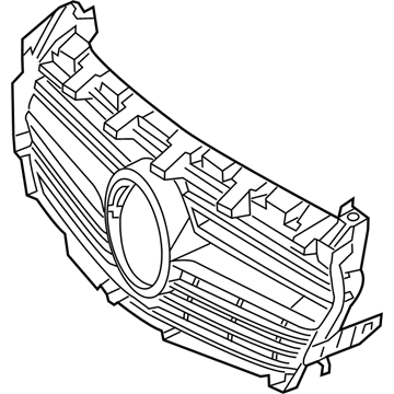 Mercedes-Benz 117-880-13-03 Grille Assembly