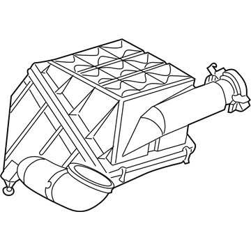 Mercedes-Benz C220 Air Filter Box - 111-094-03-02