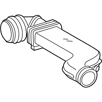 Mercedes-Benz 111-140-09-12 Inlet Pipe