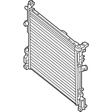 2015 Mercedes-Benz GLA250 Radiator - 246-500-14-03