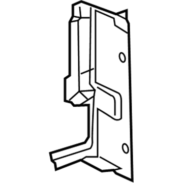 Mercedes-Benz 246-505-04-30 Upper Baffle