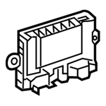2013 Mercedes-Benz GL450 Body Control Module - 166-900-62-08
