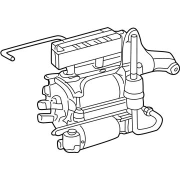 2005 Mercedes-Benz S500 Air Suspension Compressor - 211-320-03-04-80