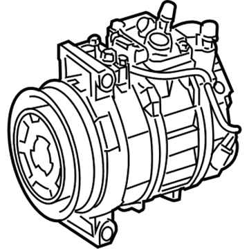 Mercedes-Benz SLK280 A/C Compressor - 001-230-54-11-80