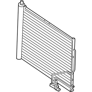 Mercedes-Benz A/C Condenser - 171-500-03-54