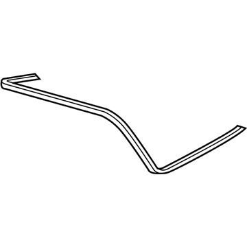 2008 Mercedes-Benz E550 Weather Strip - 211-750-03-98