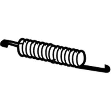 Mercedes-Benz 211-757-00-29 Hinge Spring