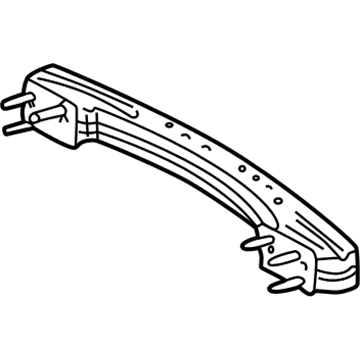 Mercedes-Benz 220-610-12-20 Reinforcement Beam