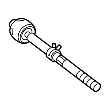 2022 Mercedes-Benz EQS 450+ Tie Rod End - 297-460-87-00