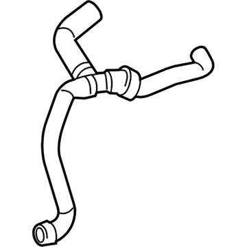 Mercedes-Benz CL550 Radiator Hose - 221-501-18-91