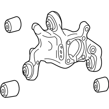 2020 Mercedes-Benz A220 Steering Knuckle - 247-350-22-00