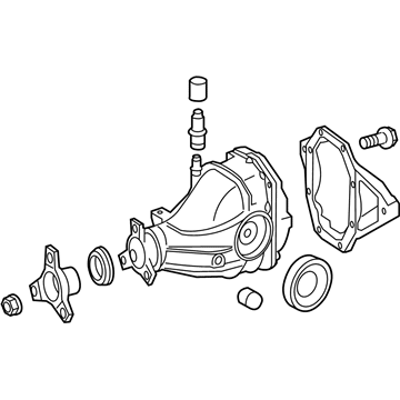 Mercedes-Benz 253-350-16-05-80 Differential Assembly